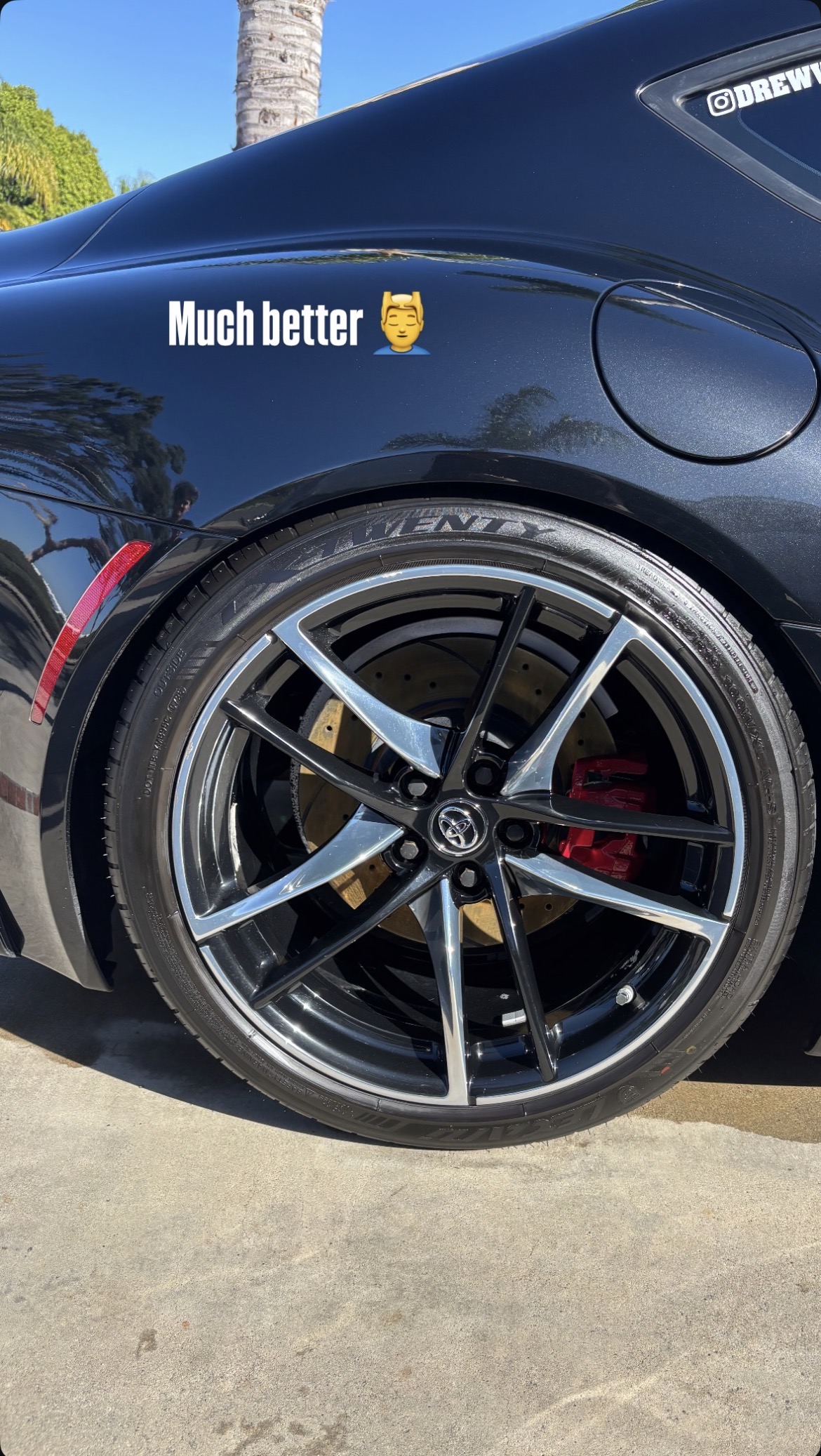 Car after professional exterior detail — showroom shine